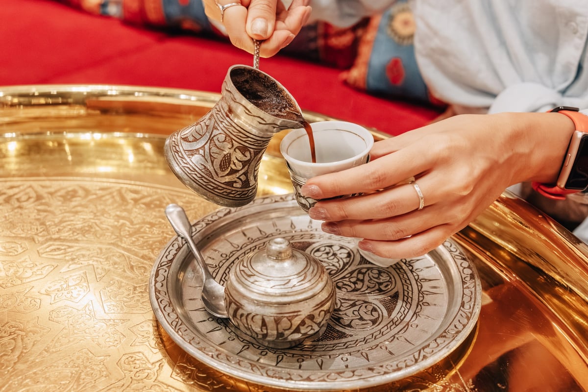 Traditional Somali Qahwo coffee